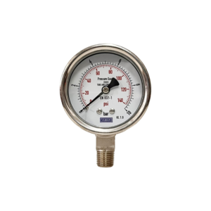 Đồng Hồ Đo Áp Suất YAMAKI Gauge - Inox Toàn Thân