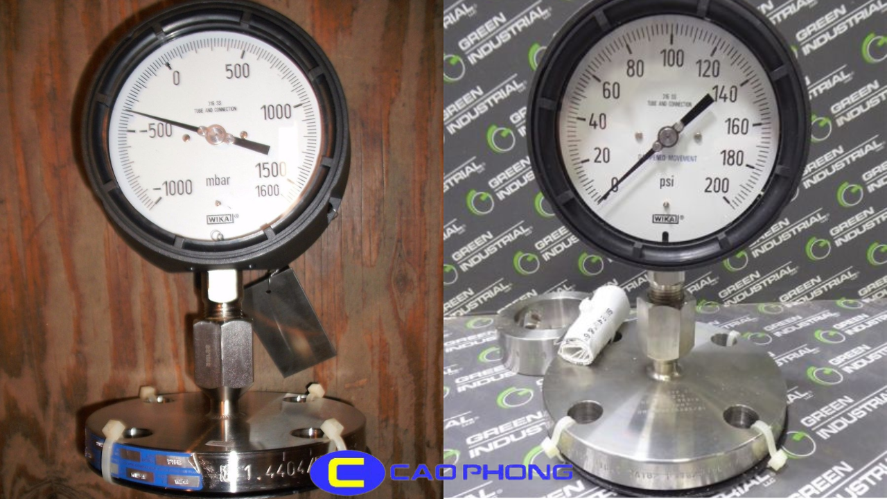 Đồng Hồ Đo Áp Suất Dạng Màng WIKA 990.27 1 dong-ho-do-ap-suat-dang-mang-wika-990-27