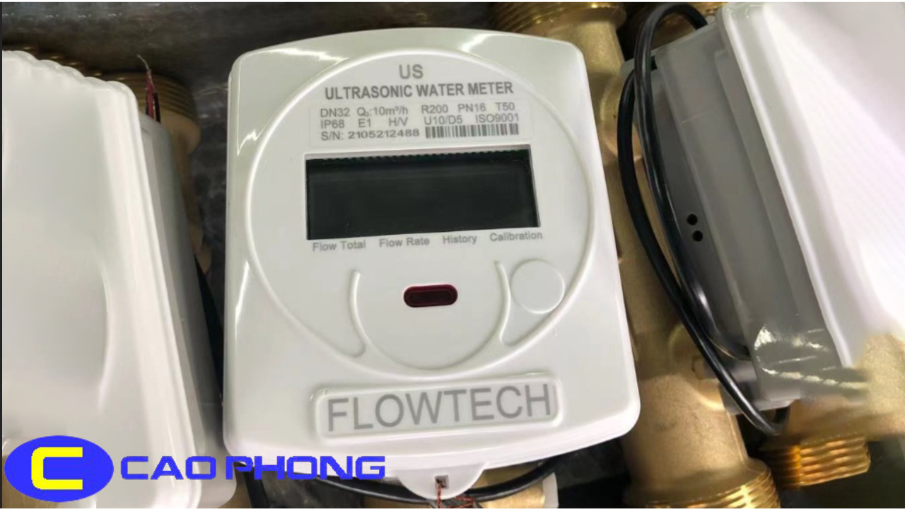 Đồng Hồ Nước Siêu Âm Flowtech Model US