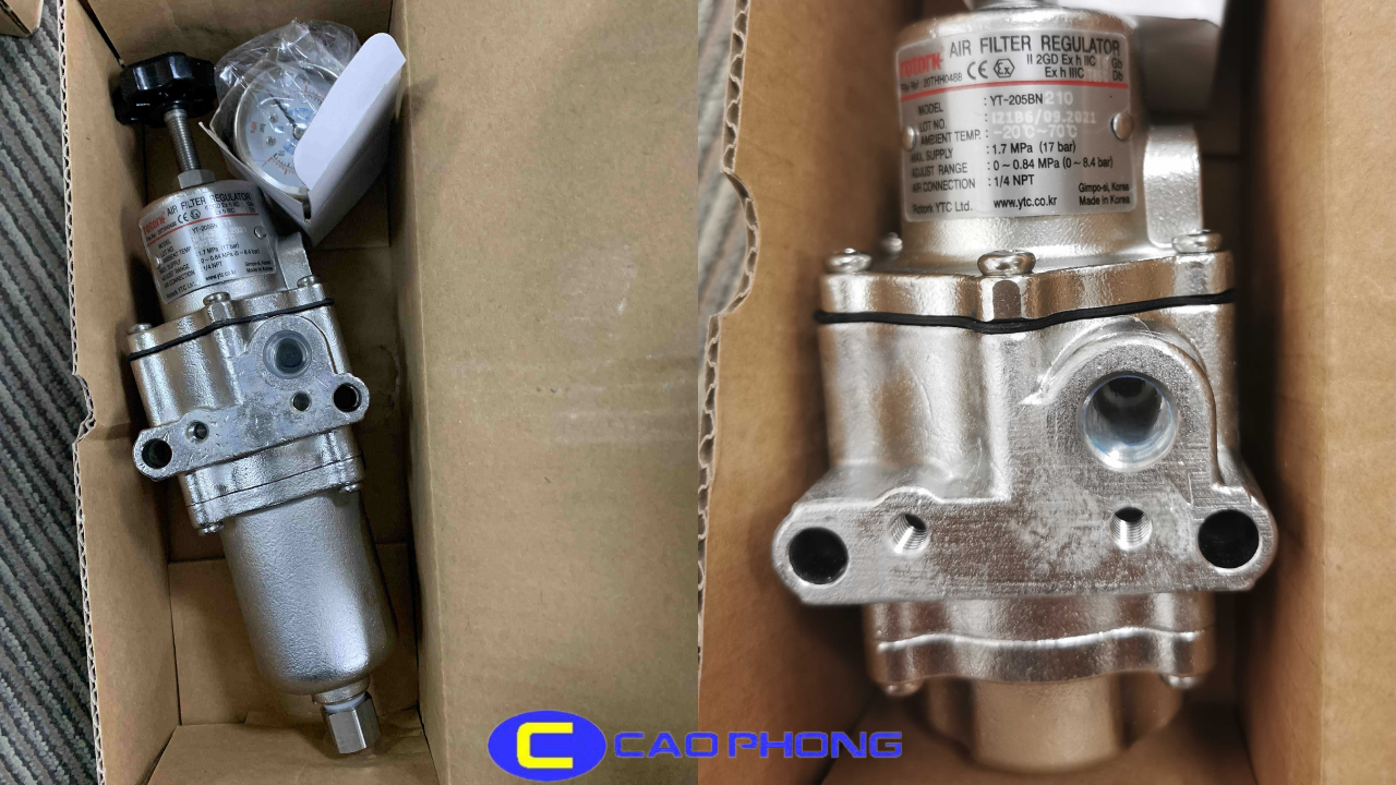 Air Filter Regulator Model YT-205BN210 - Rotork YTC 1 air-filter-regulator-model-yt-205bn210