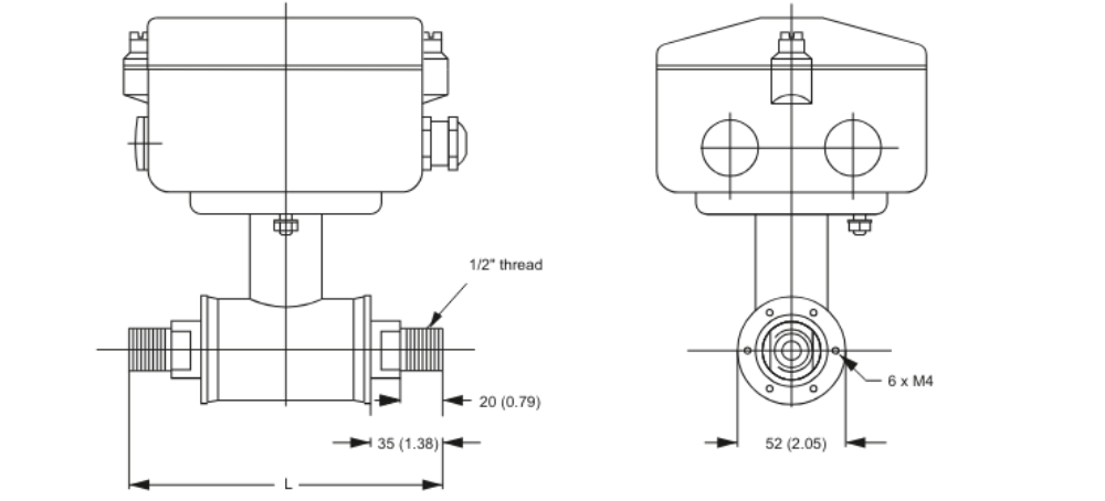 Đồng Hồ Đo Lưu Lượng Siemens MAG 1100