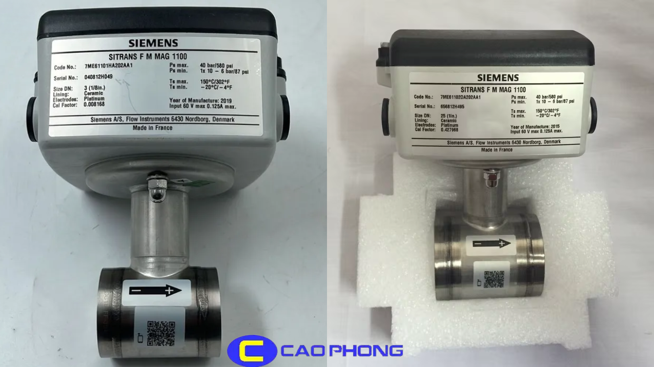 Đồng Hồ Đo Lưu Lượng Siemens MAG 1100