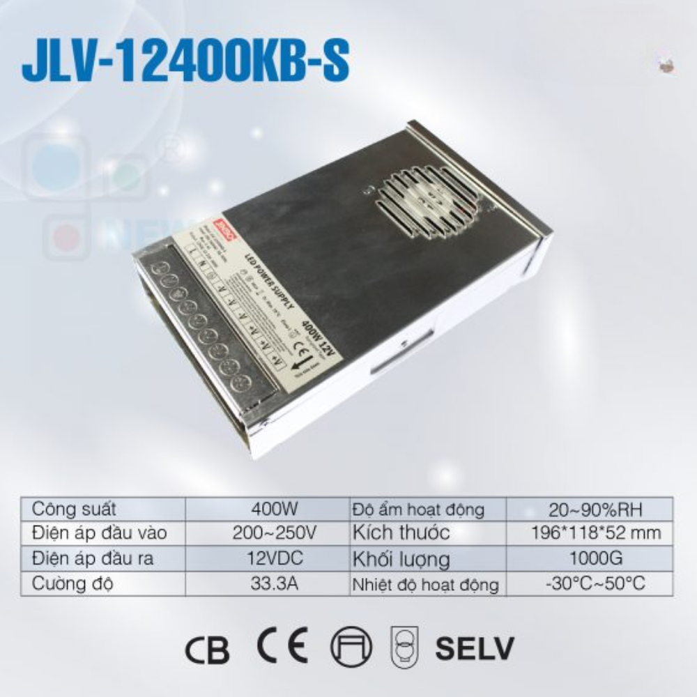 Nguồn Chống Mưa Jinbo JLV-12400KB-S