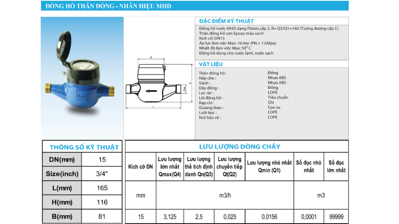 Đồng Hồ Thân Đồng MHD 