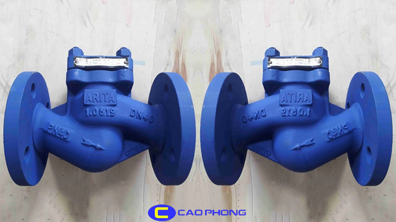 Van một chiều hơi kiểm soát hướng dòng chảy và ngăn hiện tượng chảy ngược