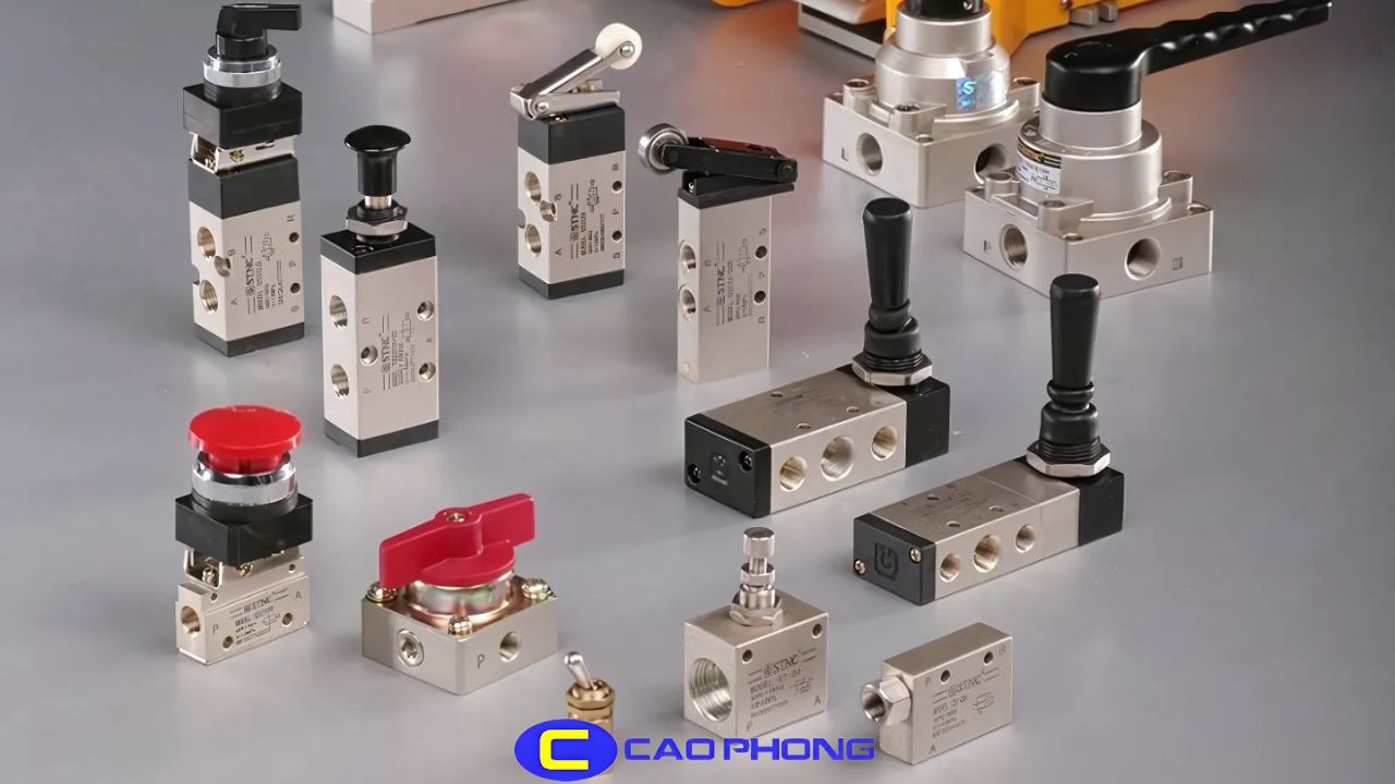 Van công nghiệp là thiết bị quan trọng giúp điều chỉnh lưu lượng và áp suất khí nén trong hệ thống