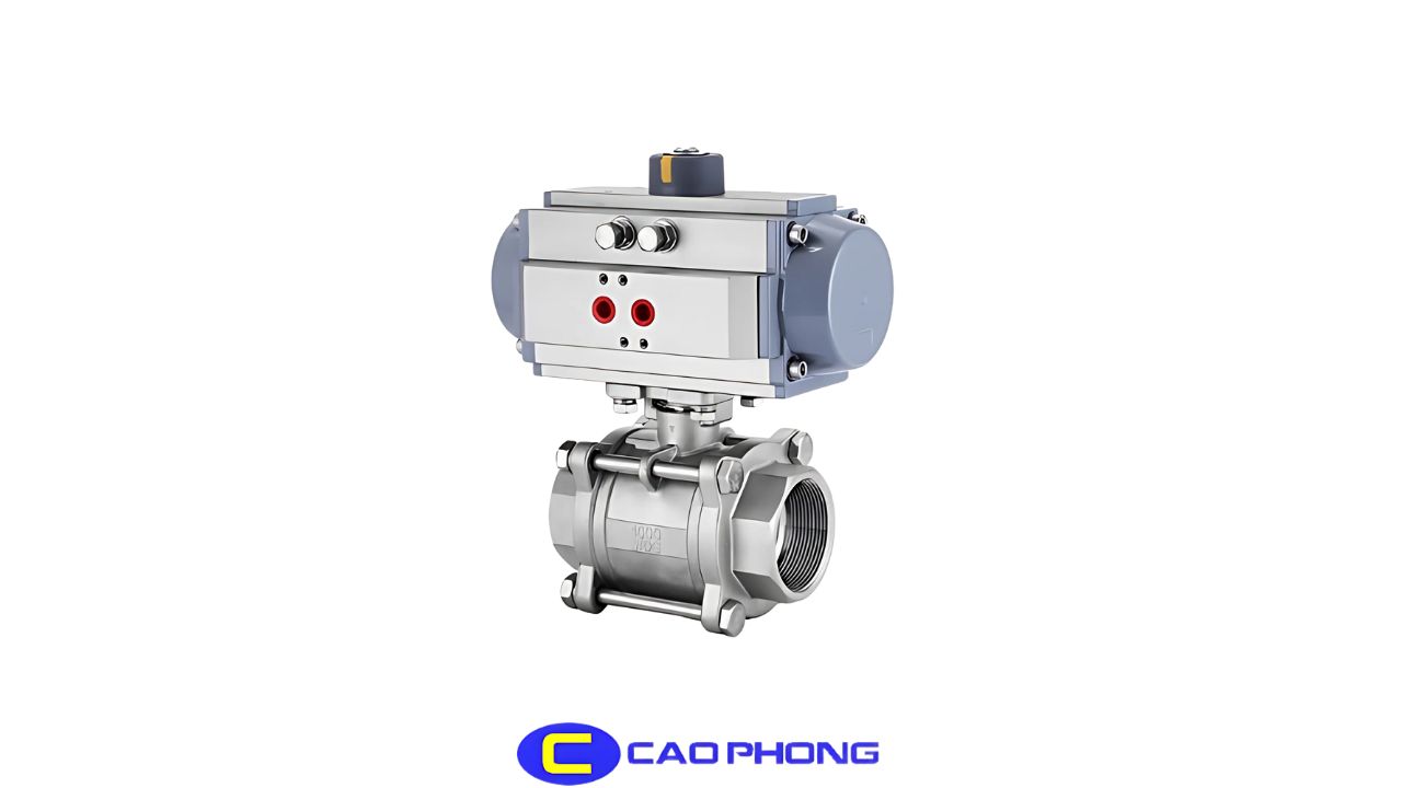 Van bi điều khiển khí nén hoạt động ổn định trong môi trường có nhiệt độ từ âm 10 đến 180 độ C