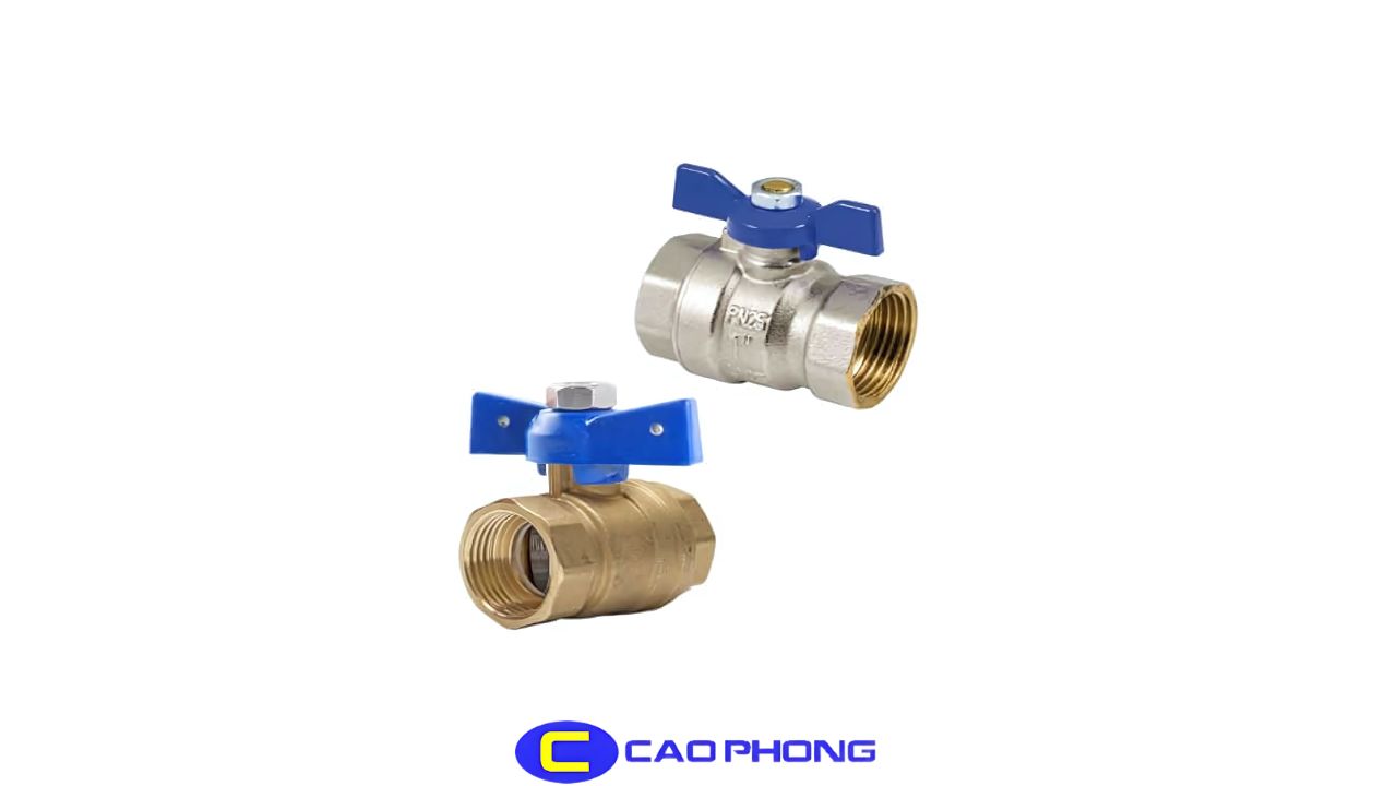 Van bi tay bướm mang lại khả năng đóng mở nhanh chóng và chính xác