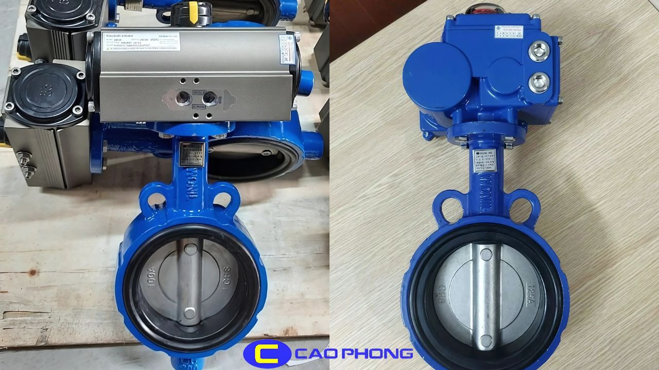Giải pháp tự động hóa hiệu quả với van điều khiển điện kết hợp van điều khiển khí nén