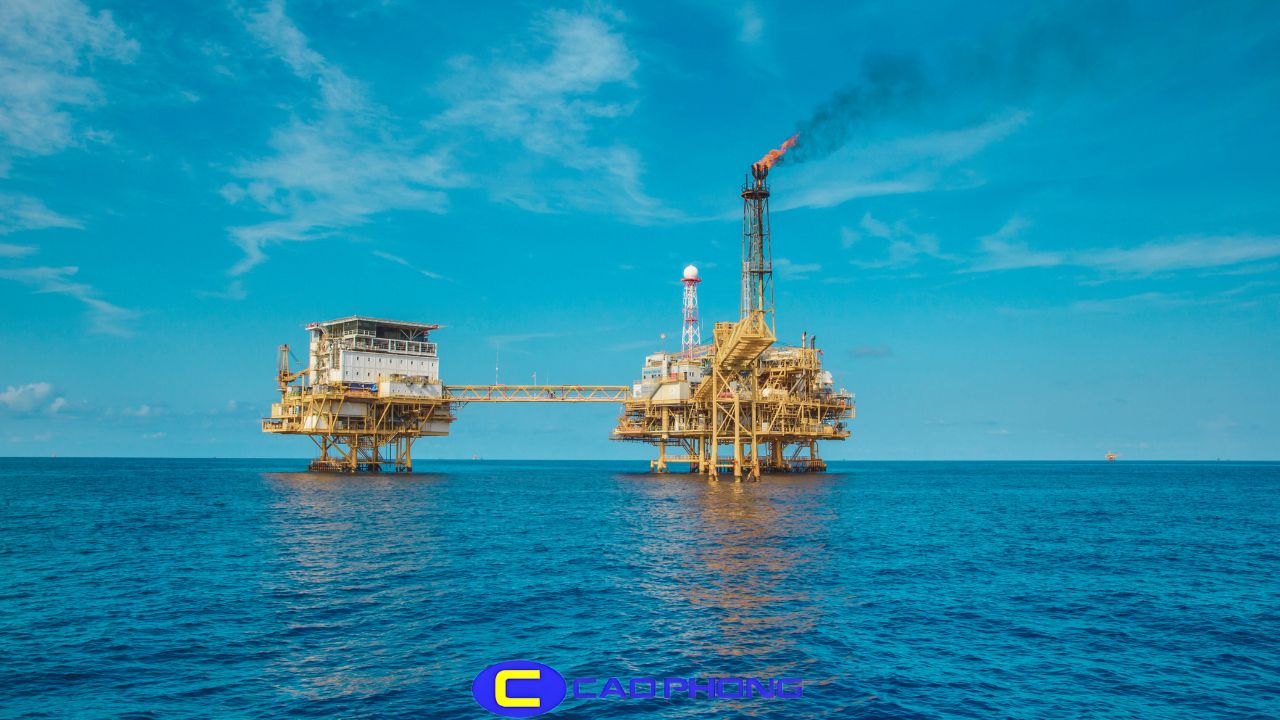 Van công nghiệp trong ngành dầu khí với thiết kế chịu áp suất cao và khả năng vận hành bền bỉ
