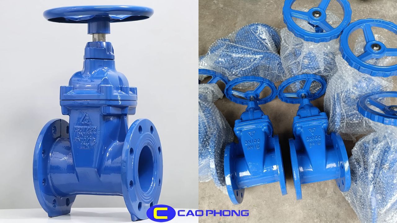 Giải pháp đóng mở hiệu quả với van công nghiệp cho ngành nước sạch sử dụng van cổng
