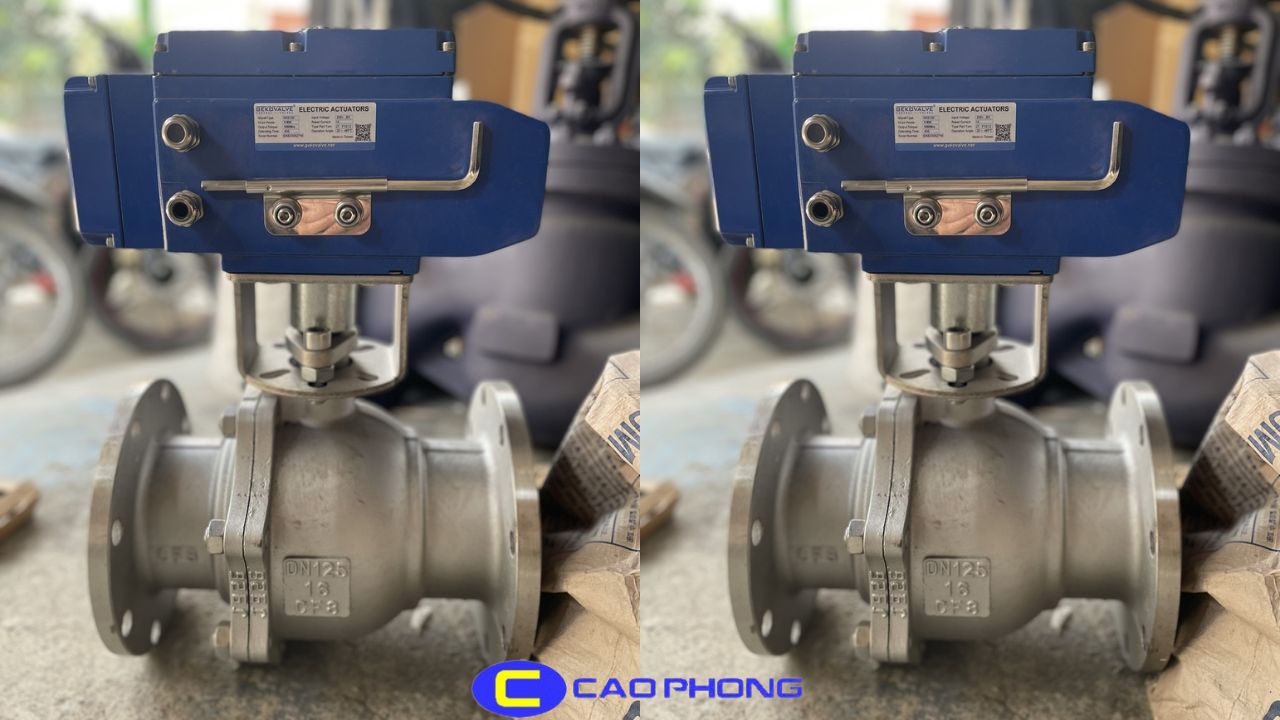 Đóng mở tự động bằng mô tơ điện – hiệu quả cao cho hệ thống công nghiệp