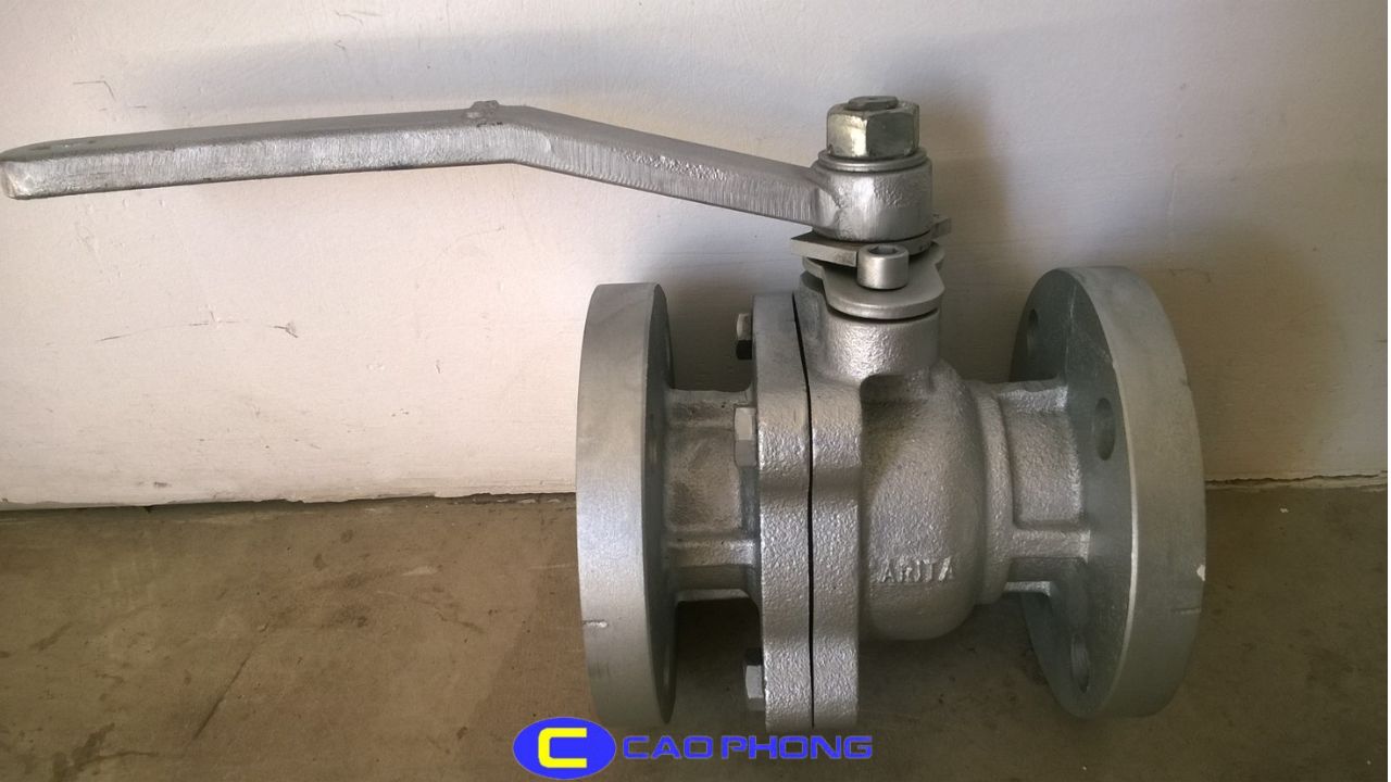 Van bi mặt bích tay gạt – đóng mở dễ dàng chỉ với một thao tác xoay 90 độ