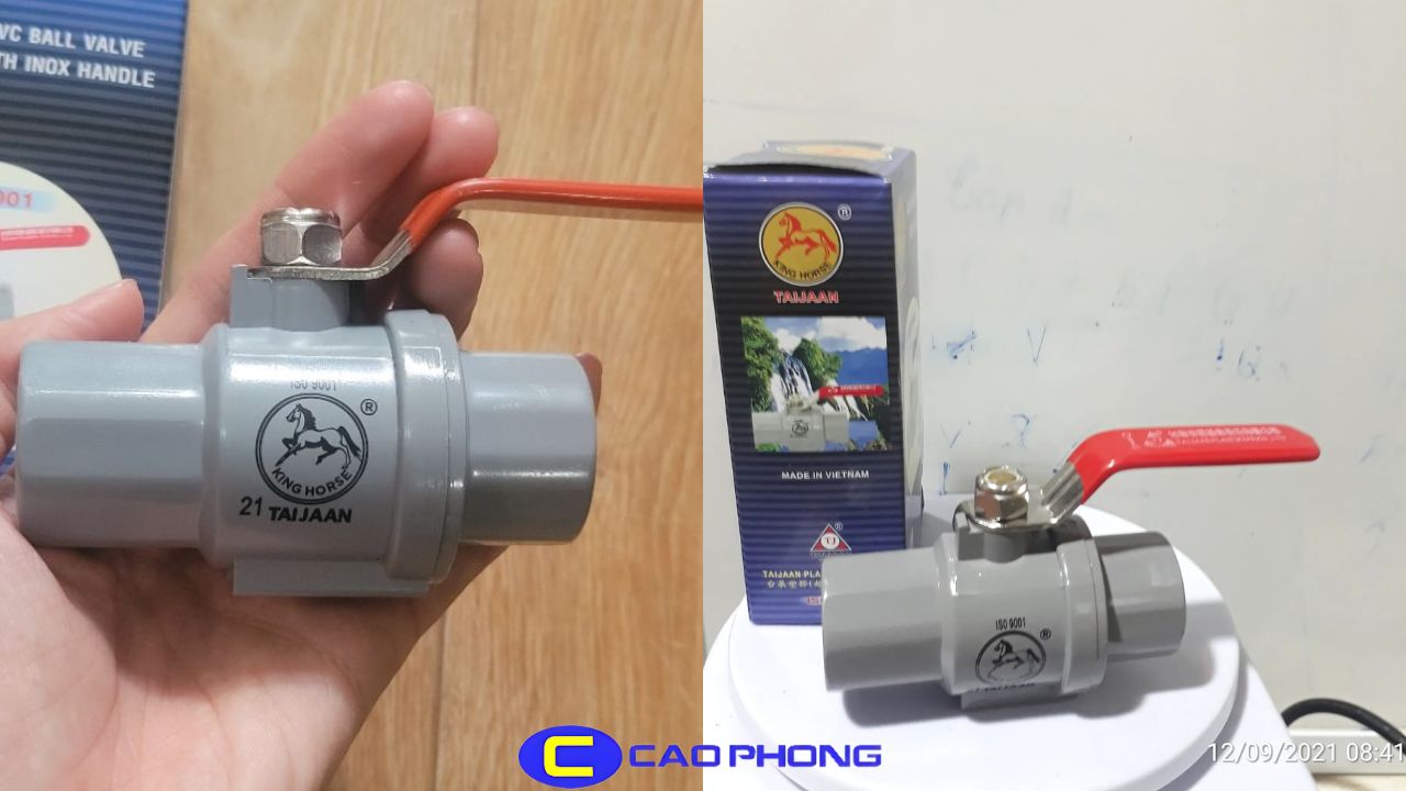 Van bi tay gạt nhựa là giải pháp lý tưởng cho hệ thống xử lý nước và hóa chất nhẹ