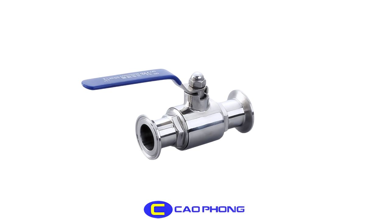 Khám phá van bi tay gạt với chất liệu inox vi sinh đạt chuẩn an toàn và độ bền vượt trội