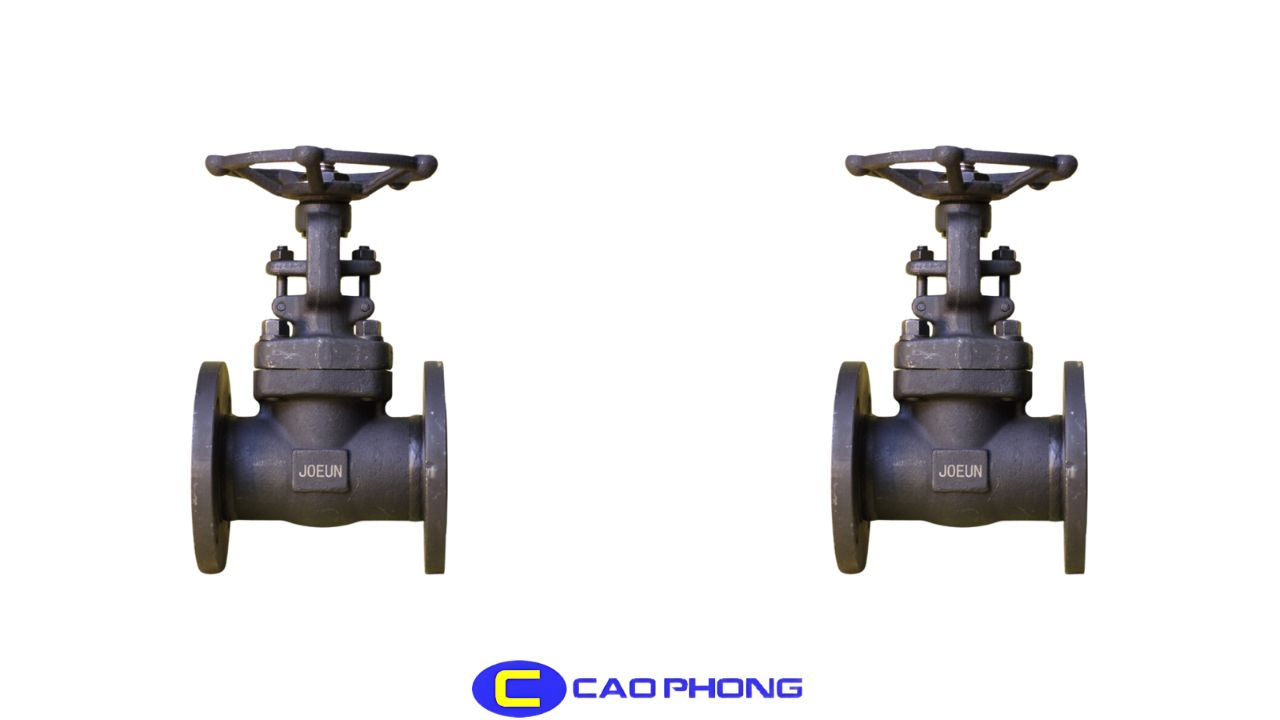 Vật liêu chế tạo van công nghiệp thép carbon với khả năng chịu áp lực kết hợp độ bền cơ học vượt trội