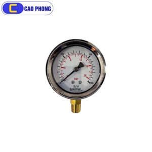 Đồng hồ áp suất UNIVAL PGSS Thiết kế chắc chắn thích hợp cho môi trường áp suất cao