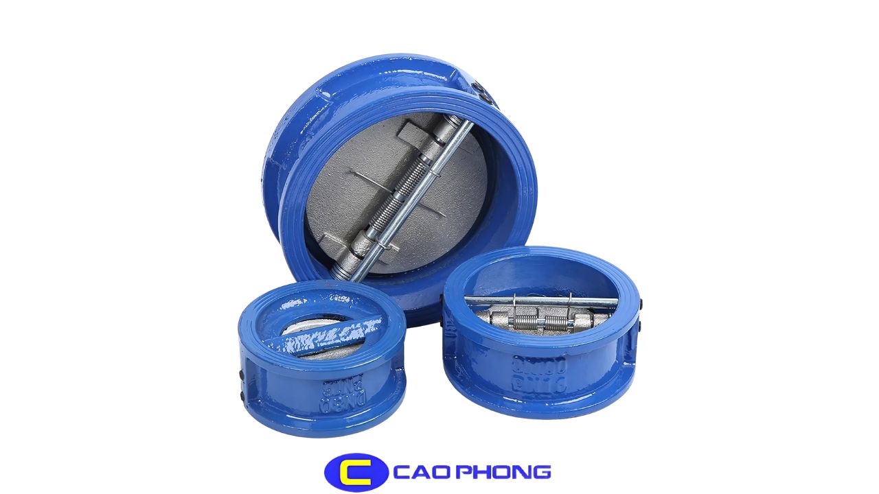 Thiết kế gọn nhẹ cùng khả năng kết nối dễ dàng giúp van một chiều cánh bướm được sử dụng phổ biến trong các công trình