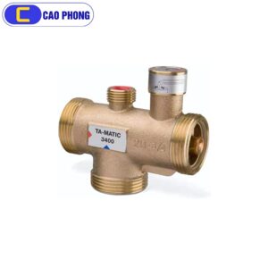 Van trộn TA-MATIC 3400 Thiết kế nhỏ gọn phù hợp cho hệ thống cấp nước nóng lạnh ổn định