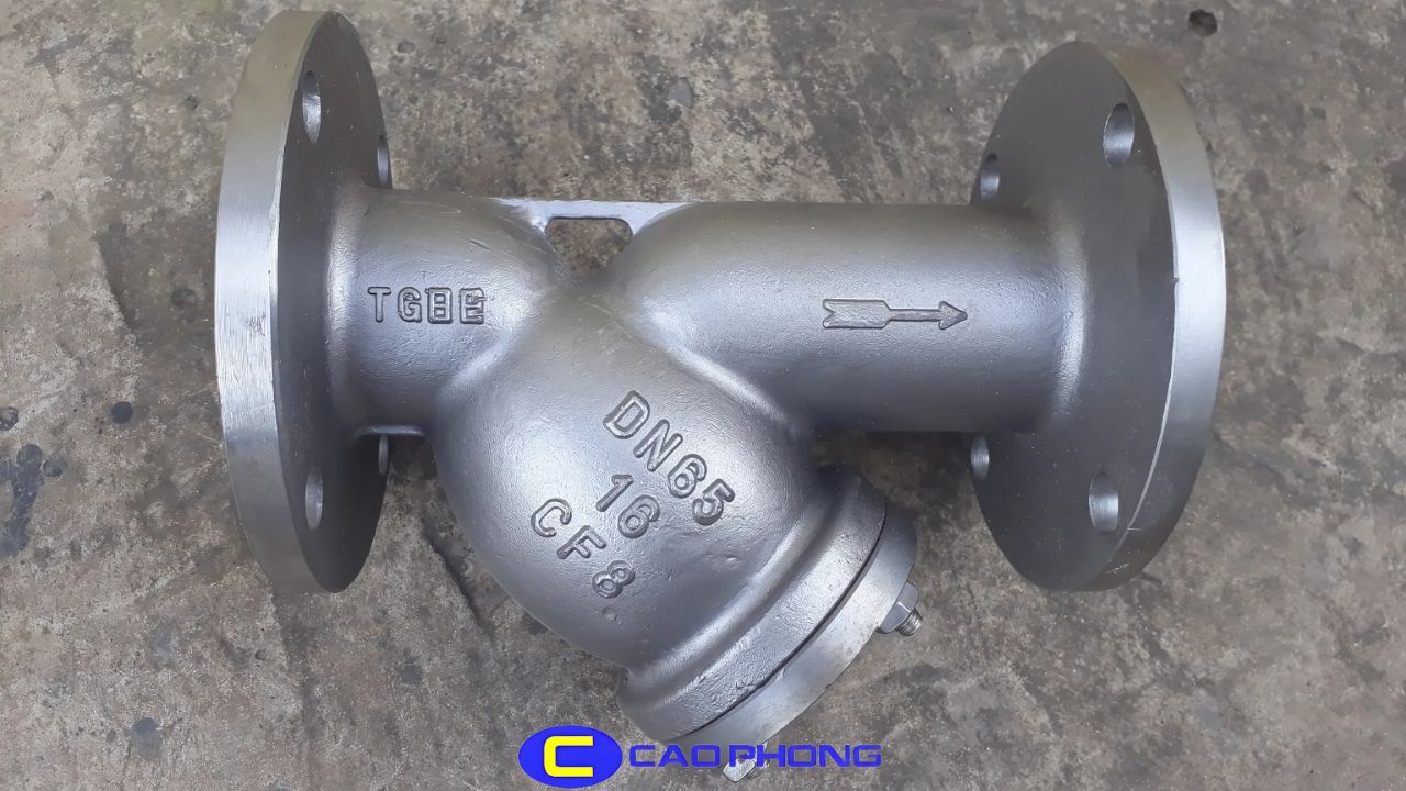 Lọc Y lắp bích được chế tạo từ vật liệu bền bỉ cho môi trường khắc nghiệt