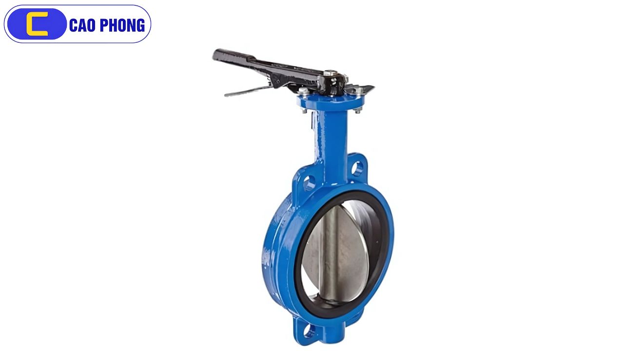 Ứng dụng thực tế của một trong các loại van bướm phổ biến trong hệ thống đường ống.
