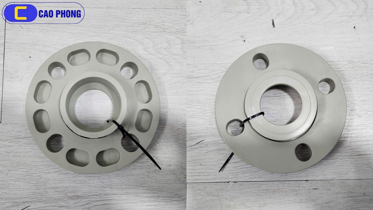 Mặt Bích Nhựa PPH bền bỉ với thời gian đáp ứng tiêu chuẩn JIS hiện đại