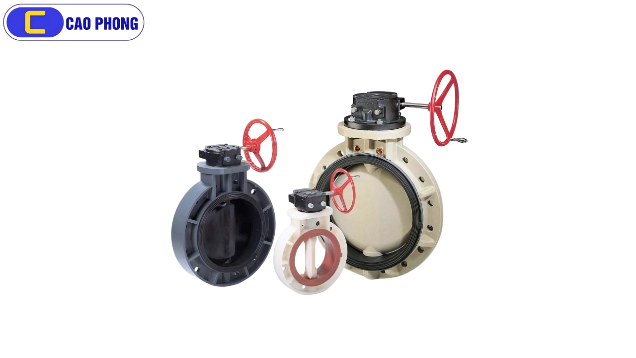  Khám phá các dòng van bướm nhựa PVC phổ biến hiện nay trong hệ thống đường ống