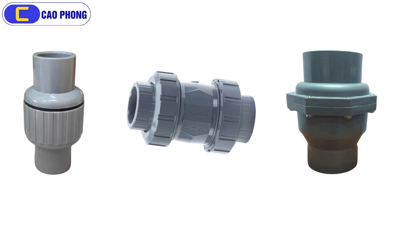Tăng hiệu quả ngăn dòng chảy ngược với van một chiều nhựa FINMAX chính hãng