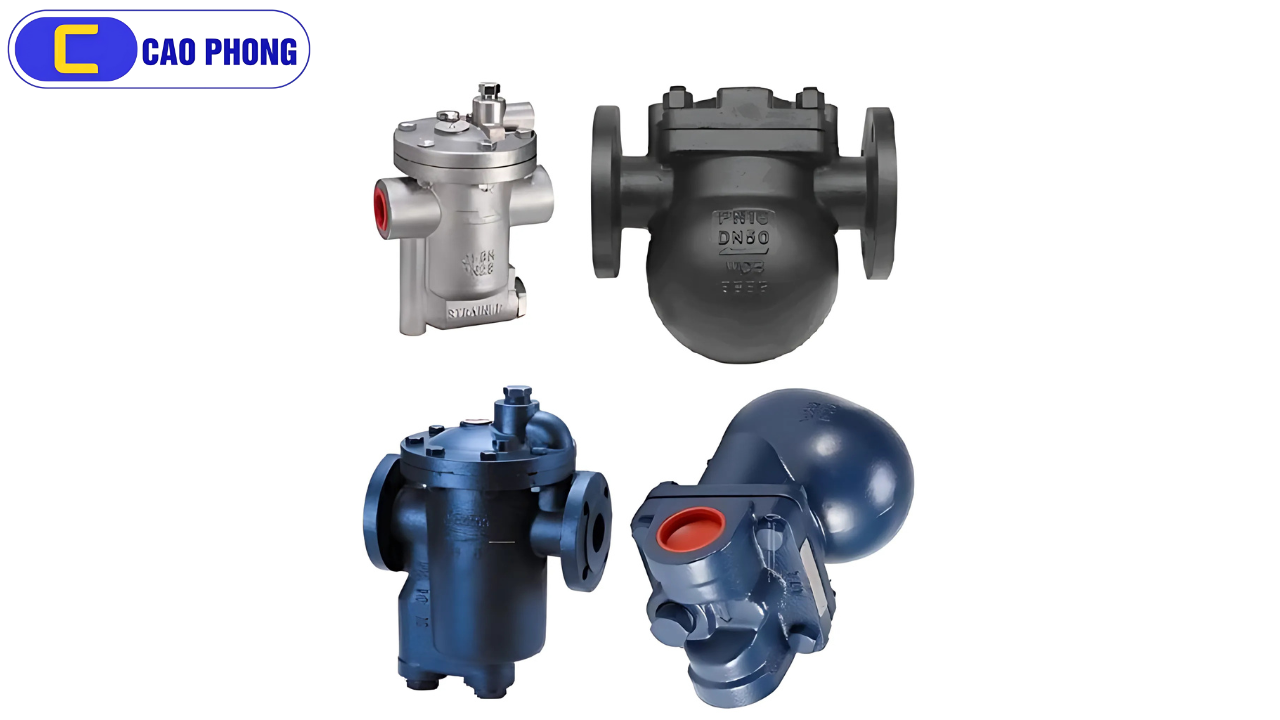 Khám phá chi tiết các loại bẫy hơi phổ biến trong hệ thống hơi nước