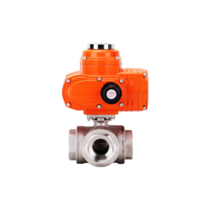 Van bi 3 mảnh nối ren điều khiển điện Q915F/4F-16P - Chống Cháy Nổ