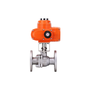 Van bi mặt bích Inox điều khiển điện Q941F-16P - Chống Cháy Nổ