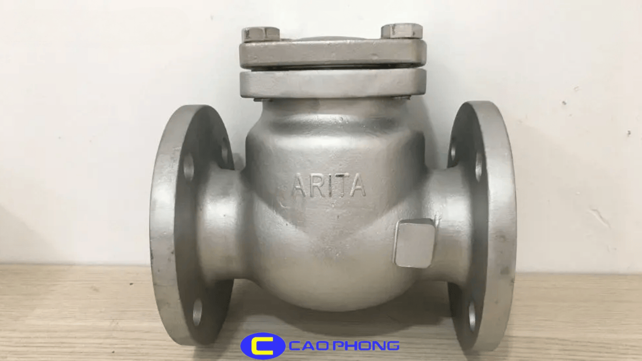 Toàn thân inox giúp van ARITA vận hành bền bỉ trong môi trường khắc nghiệt