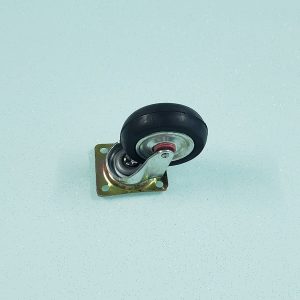 Bánh xe đẩy nhựa cao su CP077 xoay không khóa