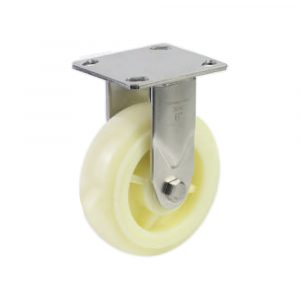 Bánh xe đẩy nhựa PP CP105 cố định càng inox 304