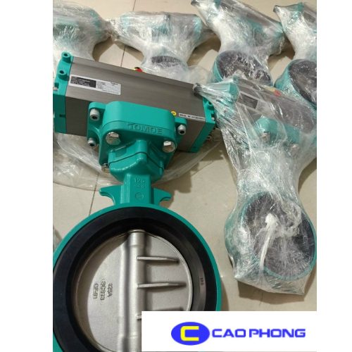 Van bướm Tomoe hoạt động nhanh và bền vững nhờ thiết kế khí nén thông minh