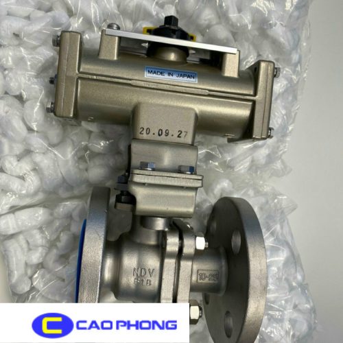 Giải pháp tiết kiệm và bền bỉ đến từ van bi NDV điều khiển khí nén