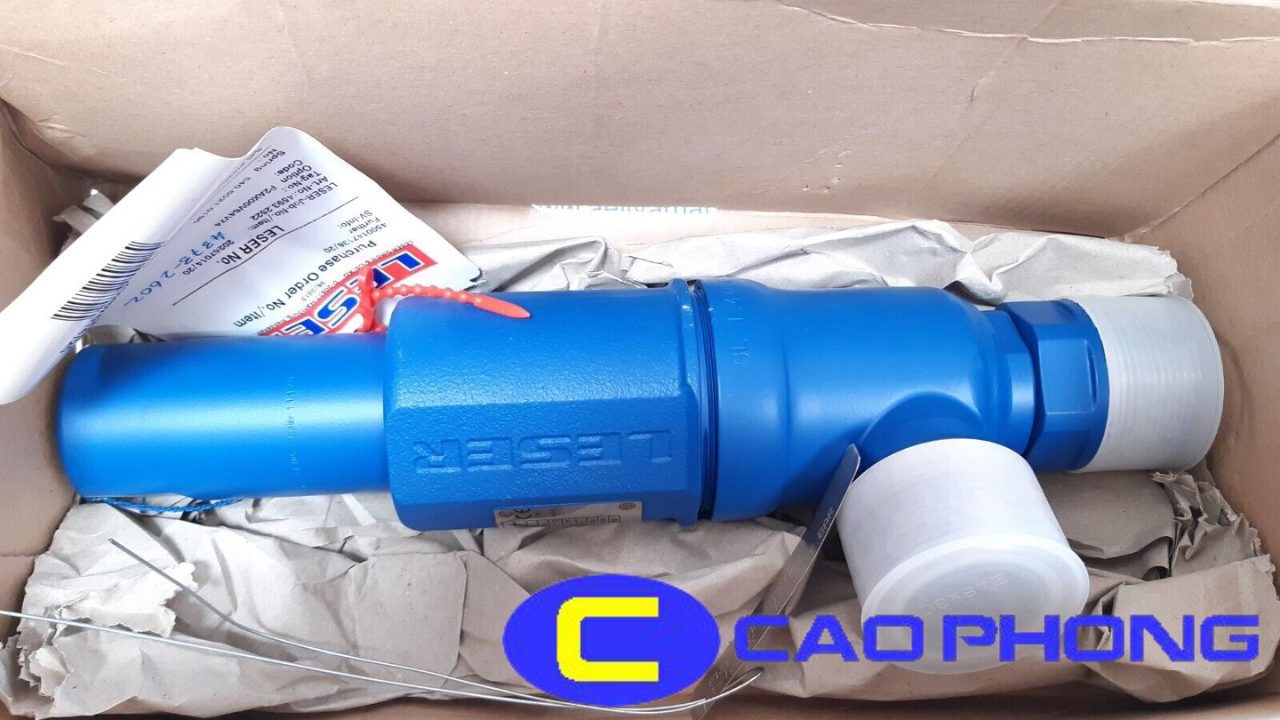 Van an toàn LESER 4373.2602 chuyên dùng cho môi trường áp suất cao