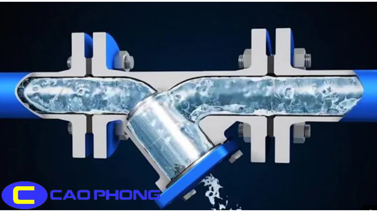 Lọc Y Nhựa PVC Nối Bích FINMAX dùng cho hệ thống nước sạch hiệu quả