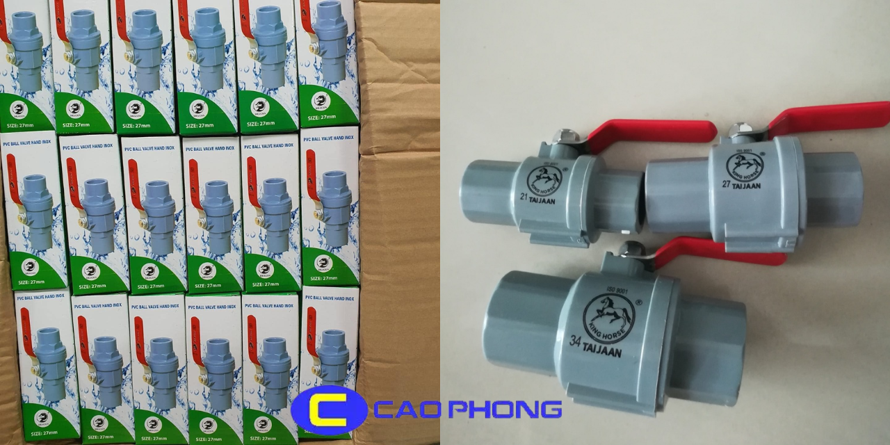Van Nhựa PVC Tay Gạt INOX YWIN là lựa chọn lý tưởng cho hệ thống nước sạch