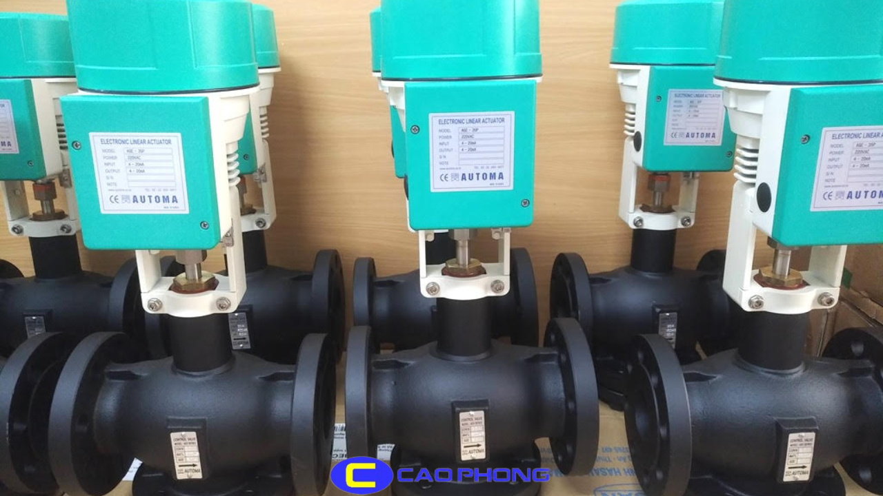 Van cầu điều khiển điện tuyến tính AUTOMA – giải pháp tối ưu cho hệ thống tự động