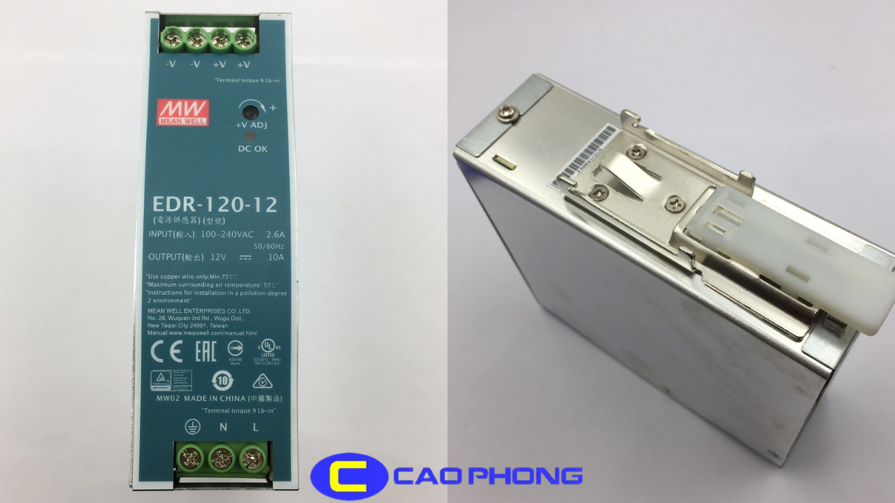 nguon-meanwell-edr-120-12