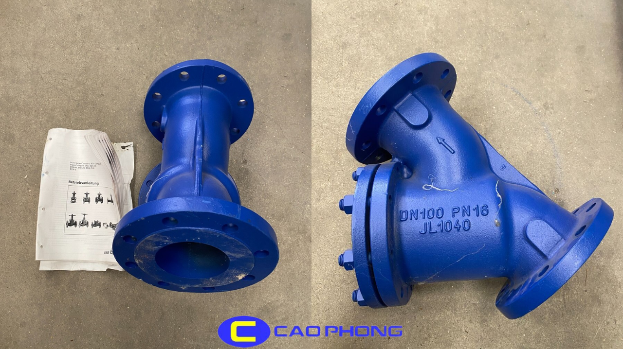 Lọc y nối bích KSB BOA-S PN16 nhập khẩu chính hãng từ Đức