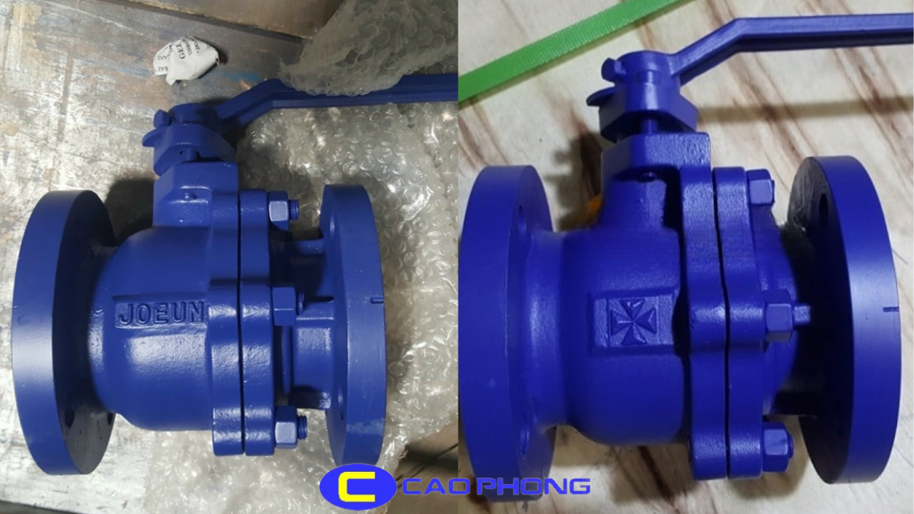 Van bi gang joeun nối bích chuẩn JIS 10K, phù hợp nước, dầu, hơi