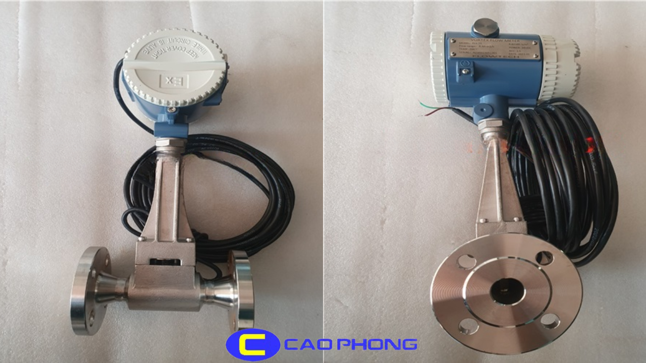 Mẫu đồng hồ Flowtech FLV dùng cho hơi nóng công nghiệp