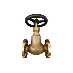 Van cầu đồng mặt bích JIS 5K