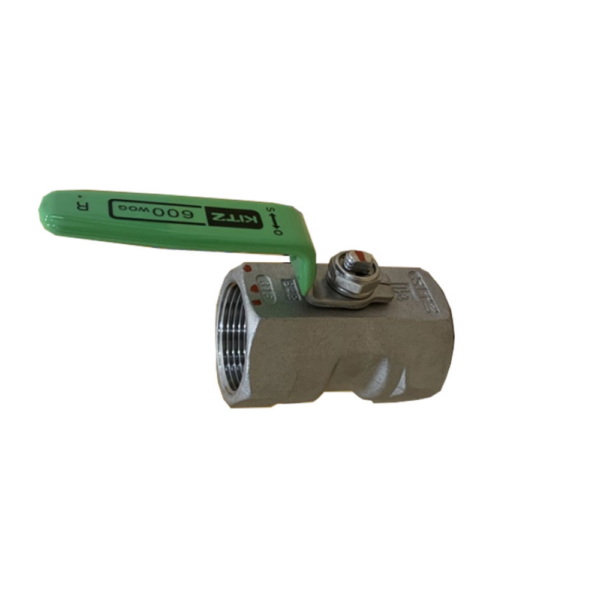 Van bi inox tay gạt Kitz UTKM (van bi Kitz inox) cho nước, khí nén, dầu – ảnh 2
