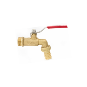 Vòi vườn đồng tay Inox MIHA - PN16