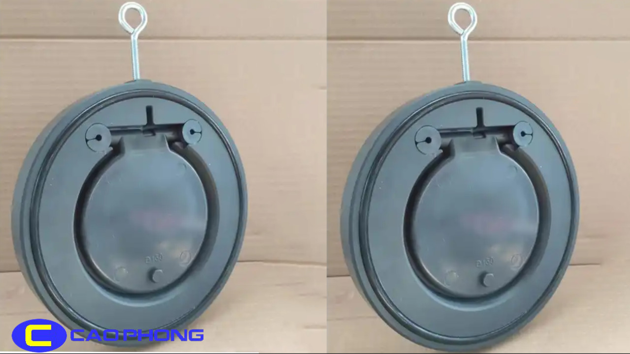 Van một chiều dạng đĩa Finmax nhựa PVC thiết kế gọn nhẹ, dễ lắp đặt