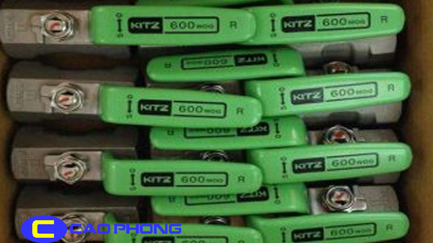 Hình ảnh sản phẩm Van Bi Inox Tay Gạt Kitz Model UTKM được chụp thực tế mới nhất