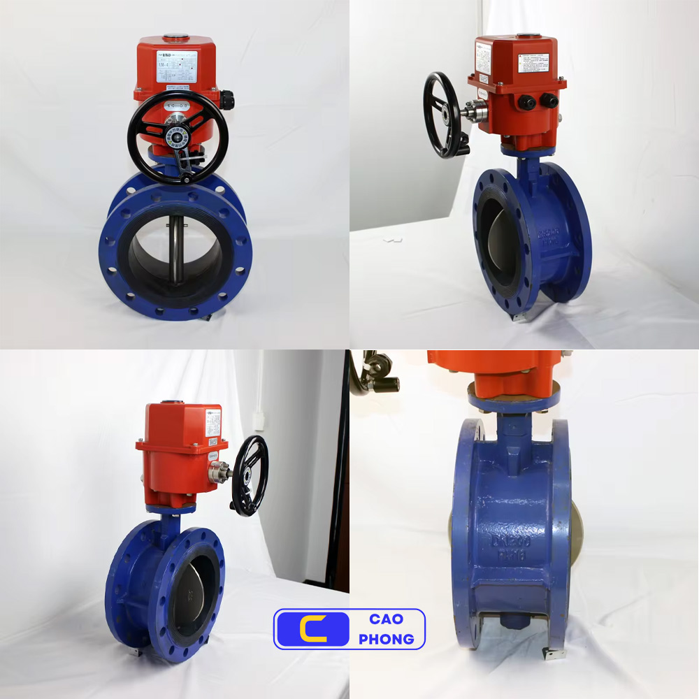 Van Bướm Mặt Bích Điều Khiển Điện Unid được phân phối chính hãng tại Cao Phong